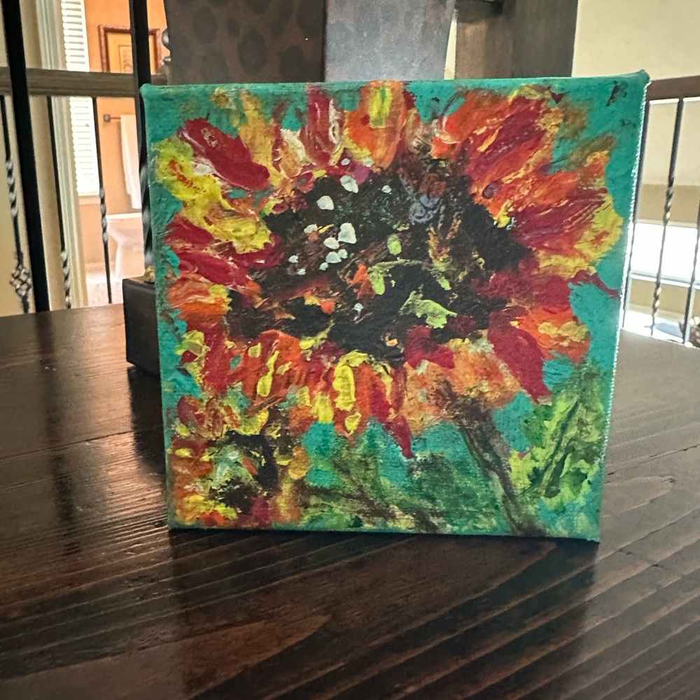Vibrant Sunflower Canvas Art